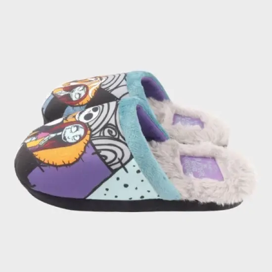 Women's Disney The Nightmare Before Christmas Slippers - Black image {3}