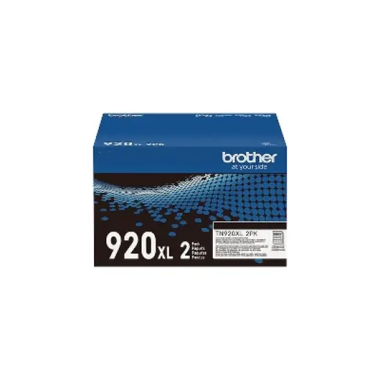 Brother TN920XL Black High Yield Toner Cartridge 2/Pack (TN920XL2PK) image {7}