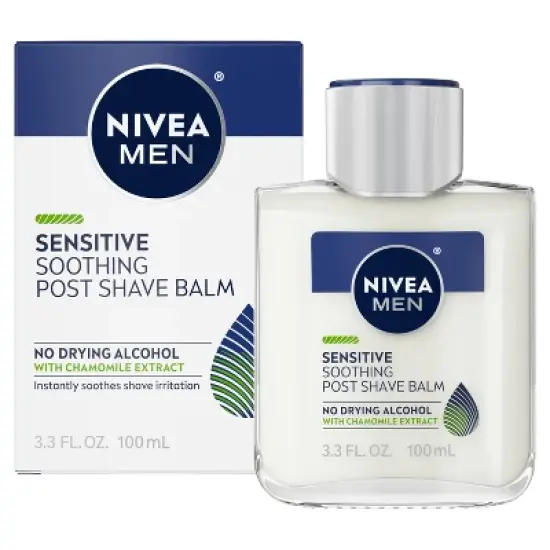 NIVEA Men Soothing Post Shave Balm for Sensitive Skin - 3.3 fl oz image {11}