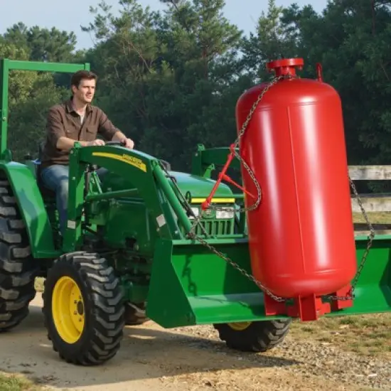 Vevor 3/8" Tractor Bucket Hooks Grade 70 Forged Steel 2 Pack Bolt On Grab Hooks Heavy Duty Mount With Backer Plate, Green image {1}