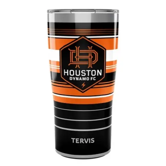 MLS Houston Dynamo 20oz Hype Stripe Stainless Steel Tumbler image {3}