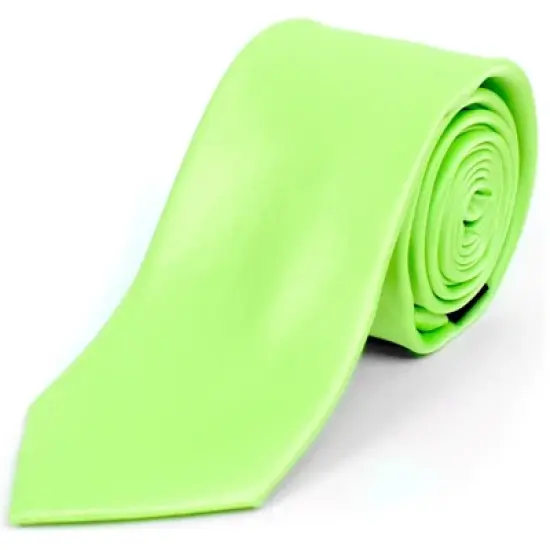 Men's Solid Color 2.5 Inch Wide And 57 Inch Long Slim Neckties image {14}