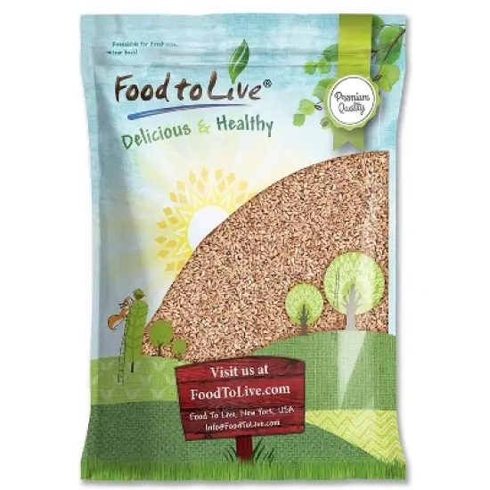 Pearled Farro Grain - by Food To Live image {2}