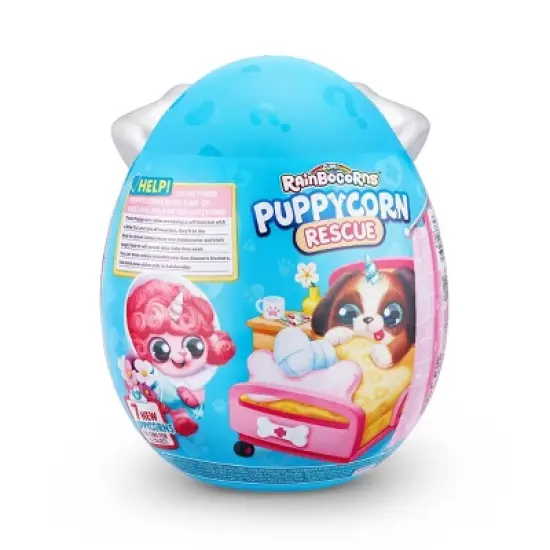 Rainbocorns Puppycorn Rescue Surprise Collectible Dog Plush Animal by ZURU image {9}