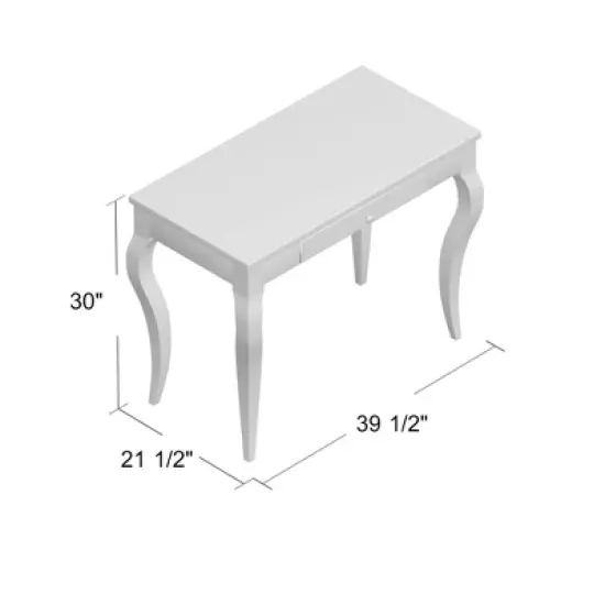 Melony Desk with Marble Top - Picket House Furnishings image {2}