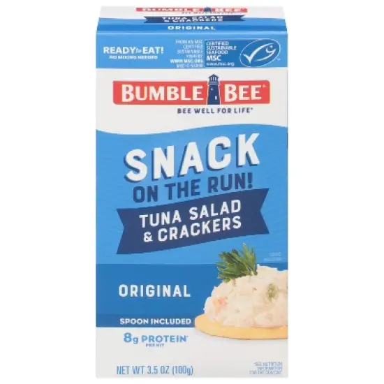 Bumble Bee Tuna Salad with Crackers Snack Kit - 3.5oz image {10}