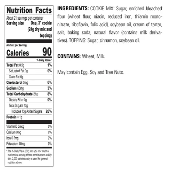 Krusteaz Snickerdoodle Cookie Mix, 17.5 oz Box (Pack of 4) image {5}