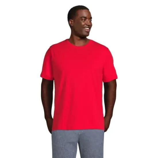 Lands' End Men's Super-T Short Sleeve T-Shirt image {4}
