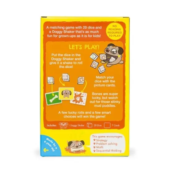 Kitten Games You Little Stinker Matching Game: Creative Board Game for Kids, Includes Dice & Play Mat image {1}