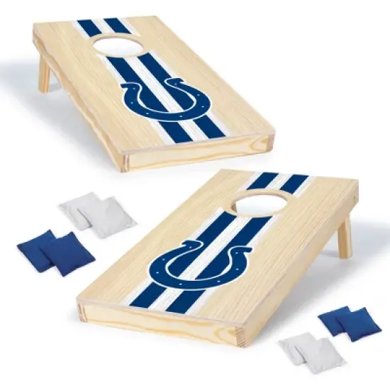 NFL Indianapolis Colts 1'x2' Wood Cornhole Set image {5}