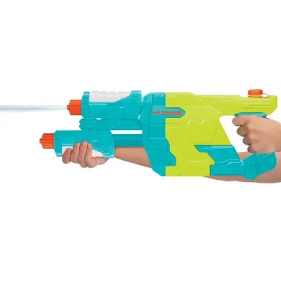 Waterlord Double-Barrel Water Blaster Outdoor Water Toy, Ages 6+ image {3}