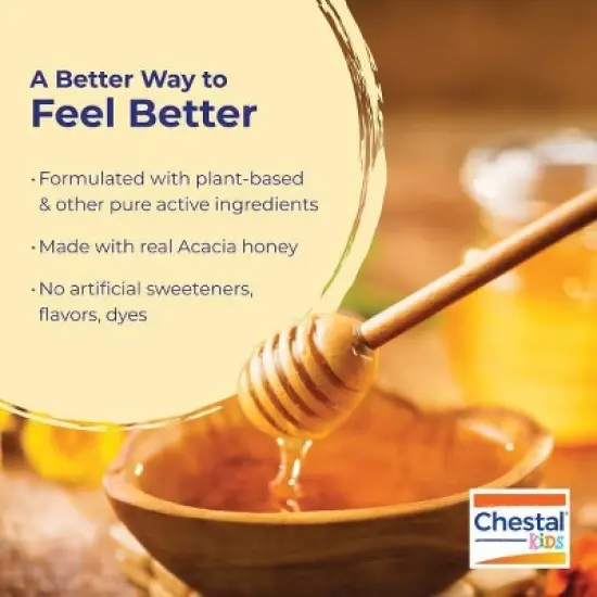 Chestal Kids Honey by Boiron Homeopathic Medicine For Cough & Chest Congestion  -  6.7 fl oz Liquid image {7}
