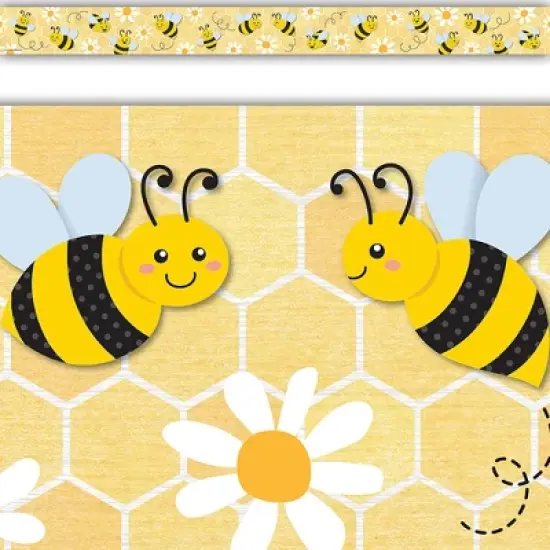 Teacher Created Resources&reg; Buzzing Bees Straight Border Trim, 35 Feet Per Pack, 6 Packs image {2}