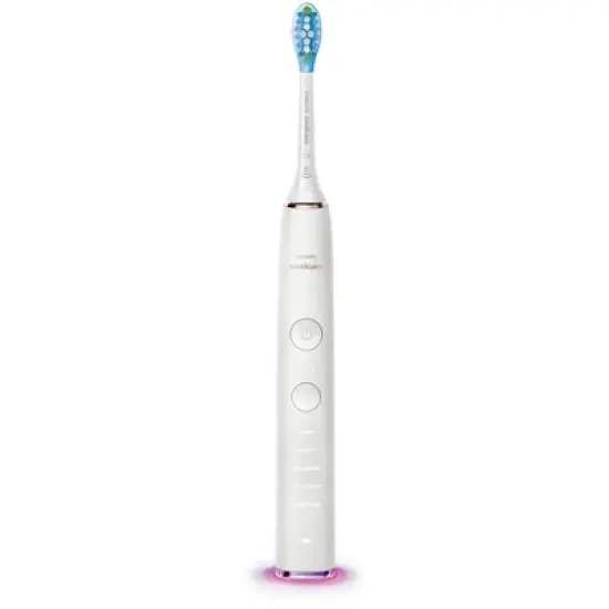 Philips Sonicare Diamond Clean Smart Electric Rechargeable Toothbrush for Complete Oral Care, 9500 Series - HX9924/61, Rose Gold image {3}