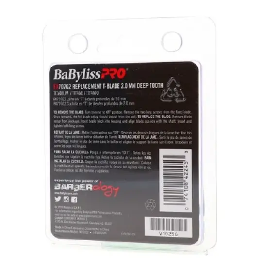 BaBylissPRO Deep Tooth Gold Replacement Blade image {4}