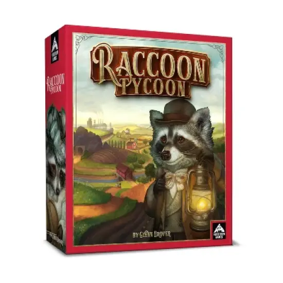 Forbidden Games Raccoon Tycoon Board Game: Strategy & War Game for 2-5 Players, Includes Tokens & Tiles, 1-2 Hour Play image {10}