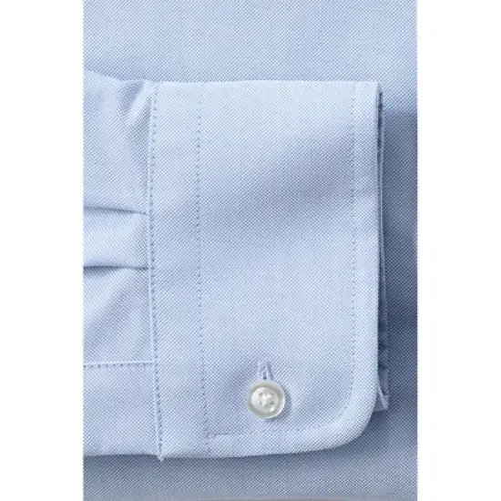 Lands' End School Uniform Men's Long Sleeve Oxford Dress Shirt image {2}