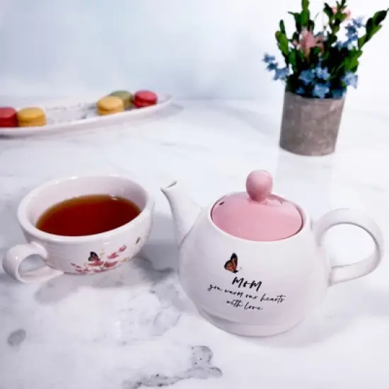 Mom Tea for One
(14.5 oz Teapot & 10 oz Cup) image {2}