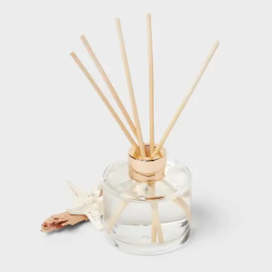 4oz Boxed Driftwood and Sea Salt Reed Diffuser - Threshold&trade; image {2}