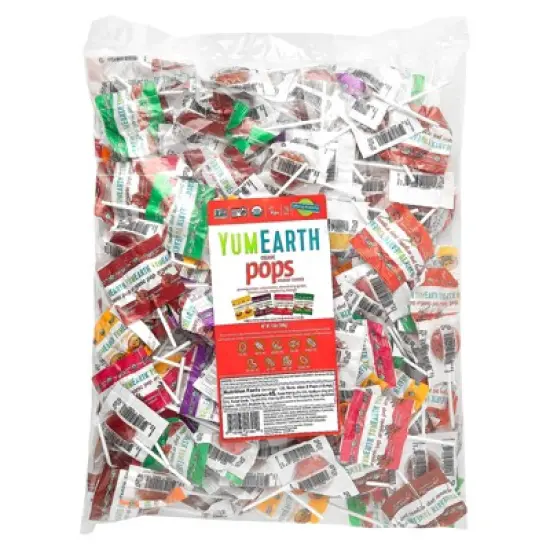 YumEarth Organic Pops, Assorted, 3.5 lbs (1,588 g) image {2}