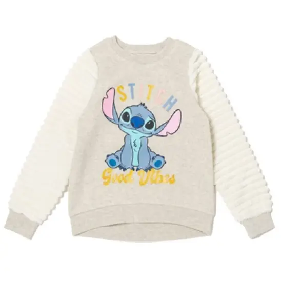 Disney Lilo & Stitch Encanto Minnie Mouse Stitch Isabela Mirabel Girls Fleece Fur Sweatshirt Toddler image {8}