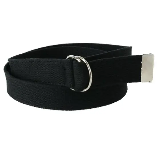 CTM Cotton Web Belt with D Ring Buckle image {5}