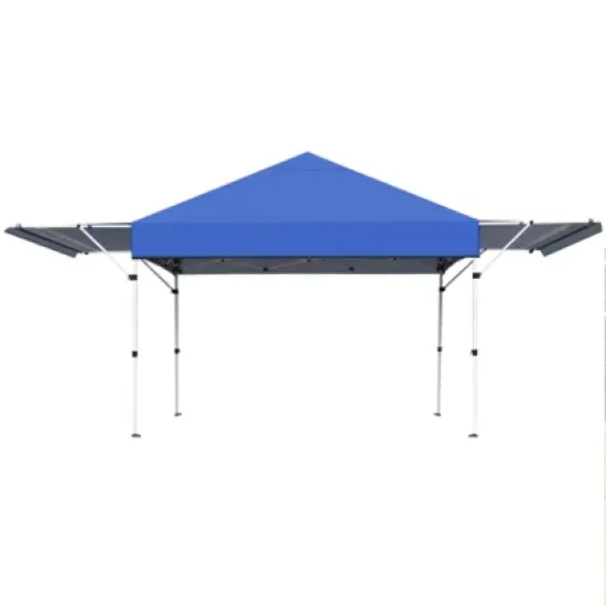 Tangkula 10x17ft Pop up Canopy  3 Height Adjustment Folding Tent with Roller Bag image {10}