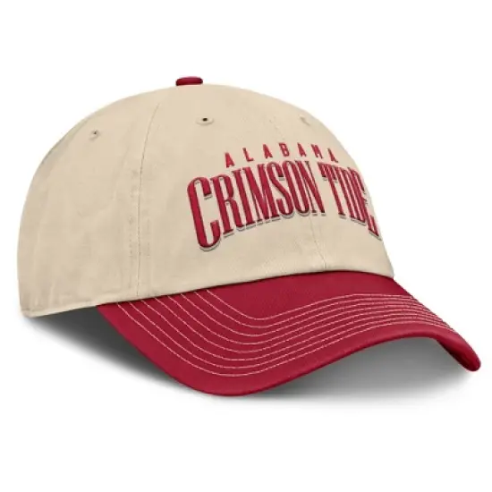 NCAA Alabama Crimson Tide Unstructured Washed Cotton Hat image {2}