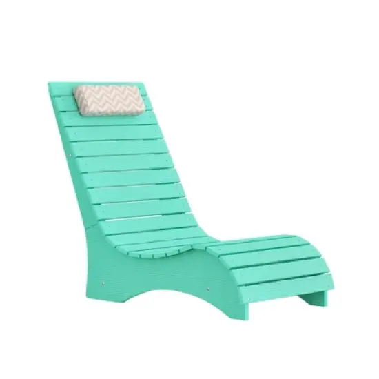 Arceso HDPS Pool Lounge Chairs, Use in Pools Lounge Chairs up to 10-Inches of Water, Chaise Chairs with Headrest image {6}