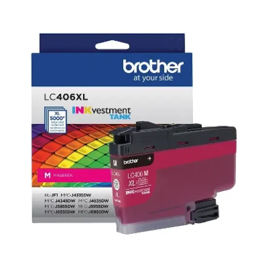 Brother LC406XL Magenta High Yield Ink Cartridge LC406XLMS image {2}
