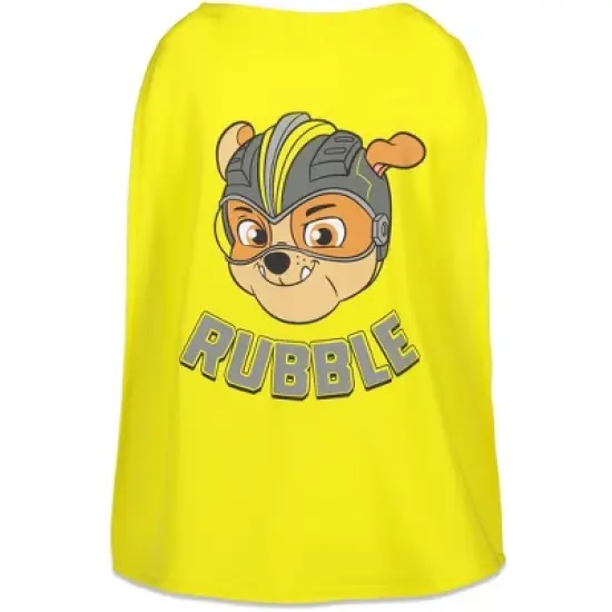 PAW Patrol Rubble Marshall Chase T-Shirt Capes and Masks 6 Piece Outfit Set Toddler image {3}