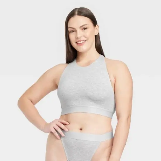 Women's Cotton Stretch Cross Back Bralette - Auden&trade; image {3}