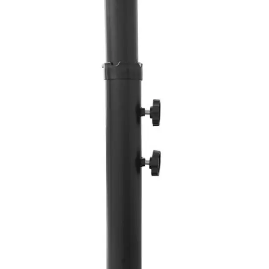 LeisureMod Willry Modern 10FT Outdoor Offset Cantilever Hanging Patio Umbrella with Solar Powered LED &ndash; Backyard, Deck, Garden, Poolside, Patio Shade image {10}