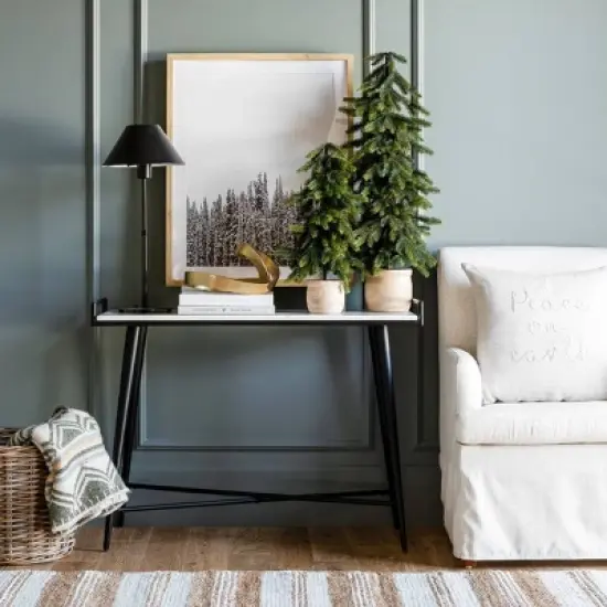 Upholstered Dining Chair Cream - Threshold&trade; designed with Studio McGee image {6}