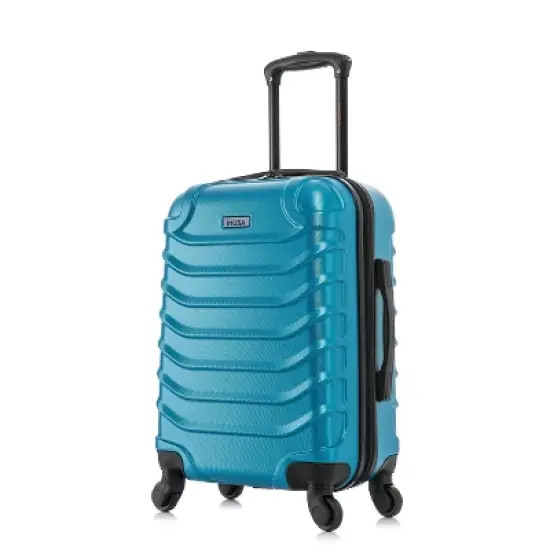 InUSA Endurance Lightweight Hardside Medium Checked Spinner Suitcase image {10}