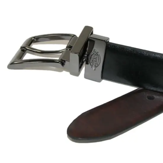 Dickies Boys' Leather Reversible Dress Belt image {2}