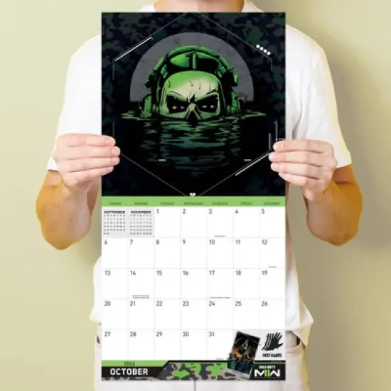 TF Publishing 2024 Wall Calendar 12"x12" Call of Duty image {3}