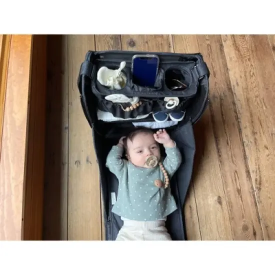 Lulyboo Diaper Bag/Changing Station with Removable Stroller Cady image {7}