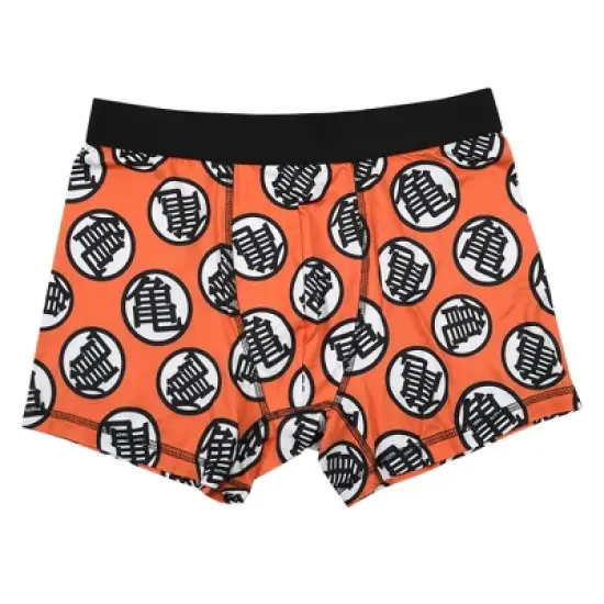 Dragon Ball Z Anime Cartoon Mens 3pk Boxer Briefs Set image {3}