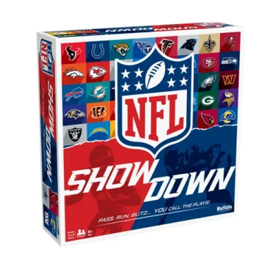 Buffalo Games NFL Showdown Card Game: Problem Solving, 15-20 Min Play, Includes Game Board, 2 Players image {7}