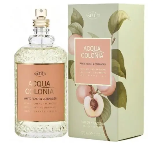 4711 Acqua Colonia White Peach & Coriander By 4711 Women  Eau De Cologne Spray 5.7 Oz image {1}