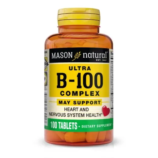 Mason Naturals Ultra B-100 Complex Multivitamin Tablets - 60ct image {5}