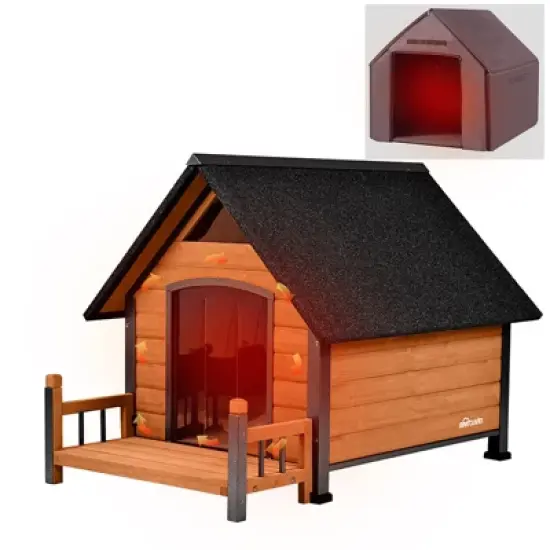 Aivituvin Insulated Dog House with Liner Inside| Iron Frame-AIR80/81/87-IN image {15}