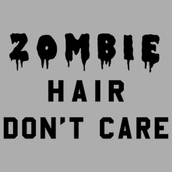 Boy's Lost Gods Halloween Zombie Hair Don't Care T-Shirt image {1}