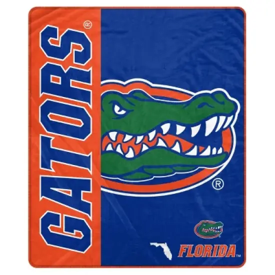 NCAA Florida Gators Ultra Soft Tailgate Throw Blanket image {2}