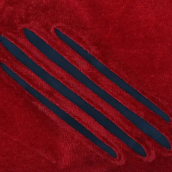 Northlight 19" Red with White Angel Pet Nice Kitty Christmas Stocking image {2}