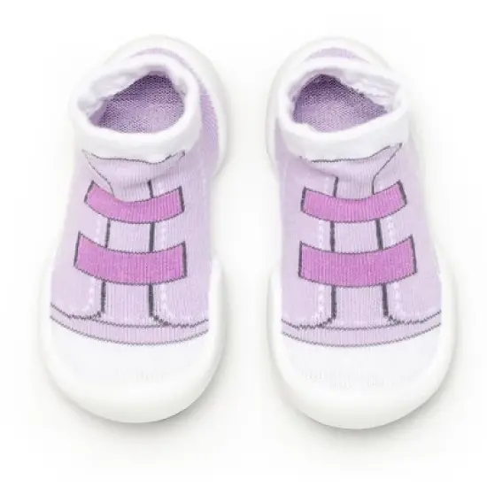 Komuello Toddler First Walk Sock Shoes - Walker Violet image {12}