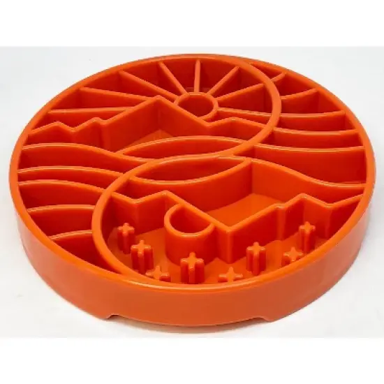 Sun and Moon Design eTray Enrichment Slow Feeder Tray for Dogs image {7}