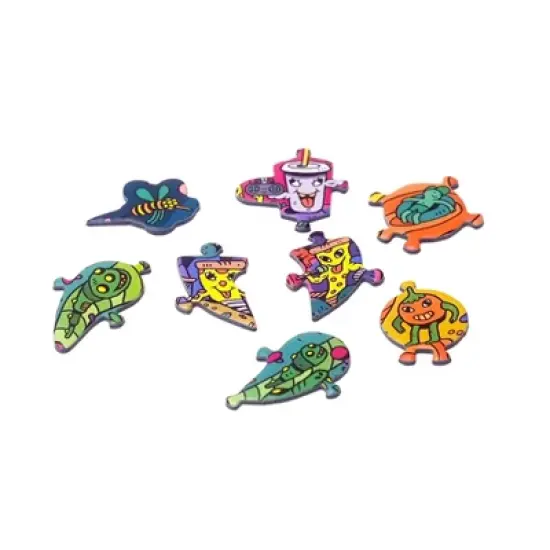 Magic Puzzle Company The Drippy Trip Jigsaw Puzzle - 1000pc: Paper Collage for Memory & Motor Skills Development image {5}