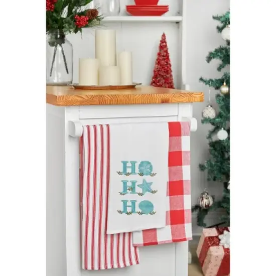 C&F Home Coastal HO HO HO Towel image {2}